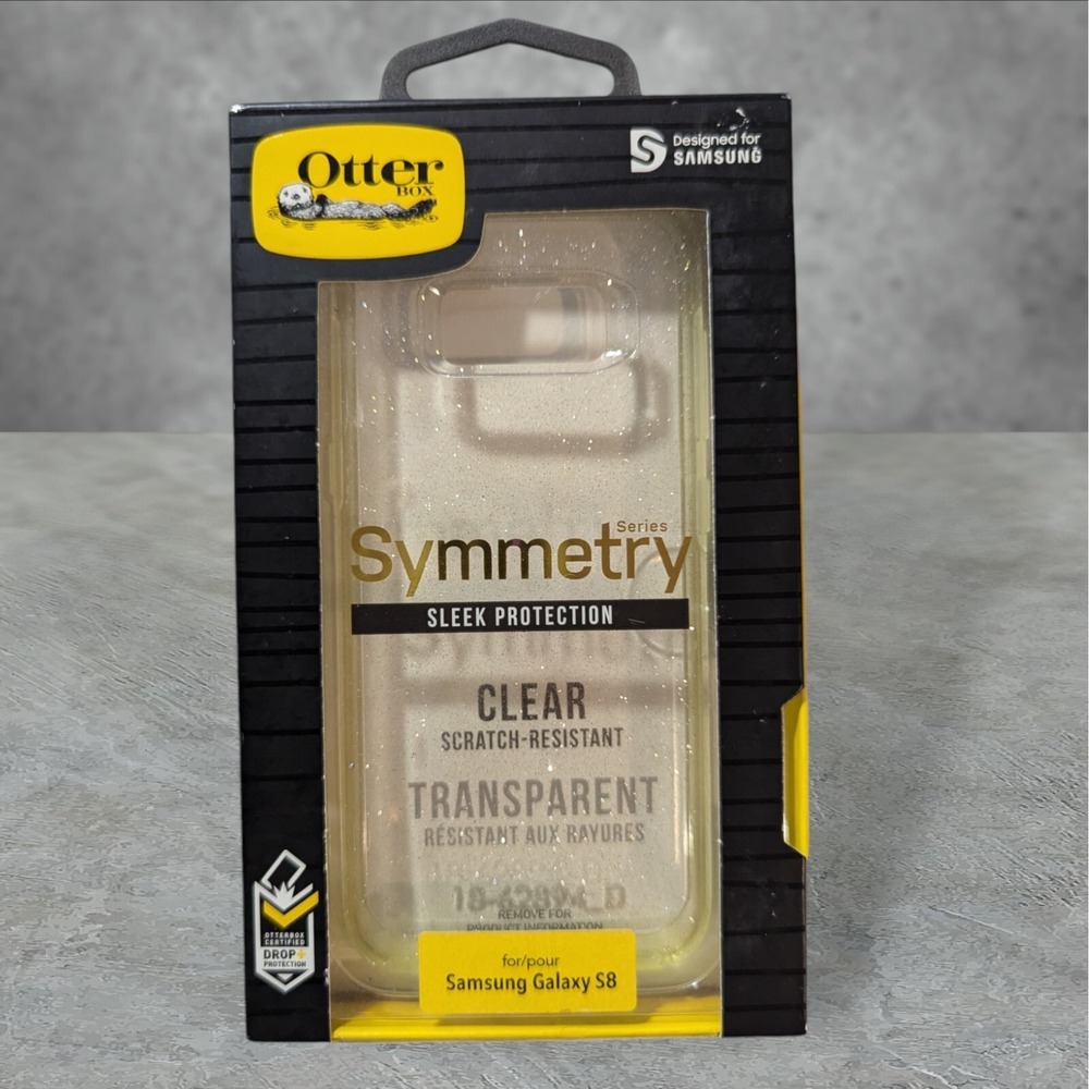 Y2. OtterBox‎ Symmetry Series Case For Samsung Galaxy S8 Stardust/Transparent